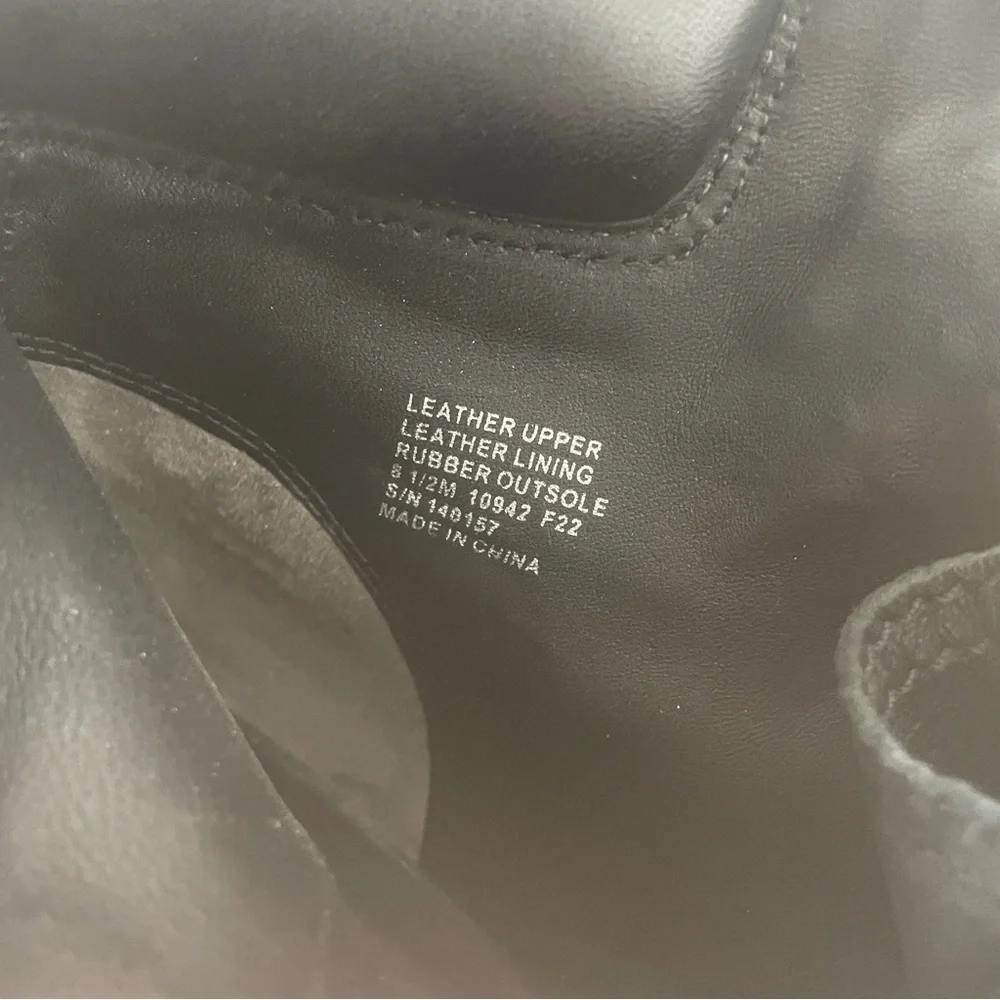 Tory Burch combat boots moto boots ankle boot Miller Lug Hiker boot chunky boots - Picture 15 of 16